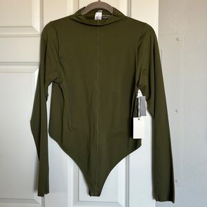 Good American Dark Green Bodysuit